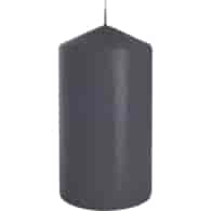 Świeca walec  80/150 szara 070, Bispol