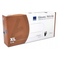Rękawice Nitrylowe  XL 100szt.   czarne