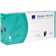 Rękawice nitrylowe  S  100szt. czarne