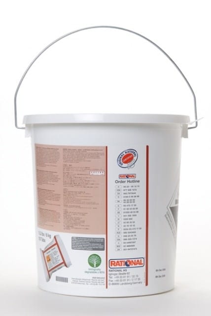 Tabletki myjące do pieców konwekcyjnych  Rational  op.100 szt. 56.00.210  czerwone