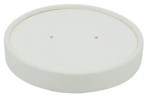 Przykrywka do poj. papier. biał. na zupę 350ml - op.25 szt. (20) papier. biała  44109  śr.90