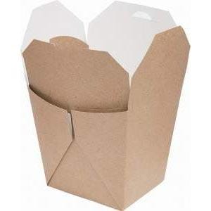 Poj. Kebab Box  700ml  op.50 szt. (4) brązowy  BIO106CHI **