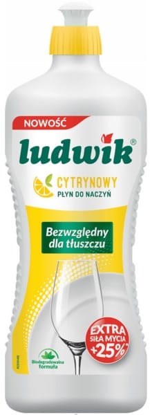 Płyn do naczyń Ludwik 0,9l cytryna