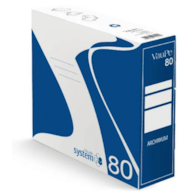 Pudło archiw.  Vaupe  80mm - 434/03 niebieskie