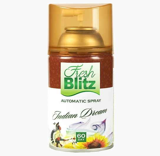 Odświeżacz pow.autom.  Kala Fresh Blitz 3w1 260ml   Indian Dream - zapas