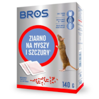 Bros  ziarno na myszy i szczury 140g
