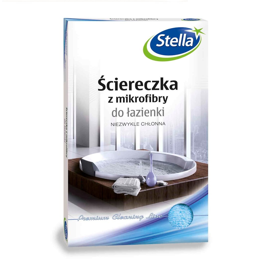 Ścierka z mikrofibry  35x35 Stella - do łazienki