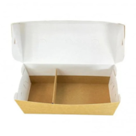 Wkładka Box duży  op.100 szt. Takeaway (dzieli pud. na 2 przegr.) 22461 **