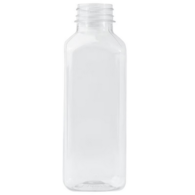 Butelka rPET 480ml  op.100 szt. gwint 38mm 15480 kwadrat