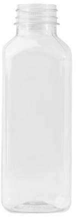 Butelka rPET 480ml  op.100 szt. gwint 38mm 15480 kwadrat
