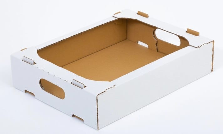 Pudełko  na pączki; 40x60x9cm  op.50 szt. (z półką wokół)  OP