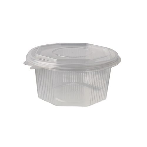 Poj. na zupę PP ośmiokątny  500ml  op.50 szt. (10) 45306 zamykany