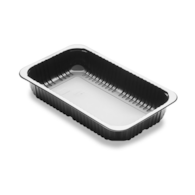 Poj. do zgrzewu 1-dz.czarny, 260/158/44  op.384 szt.  Duni   178357 **