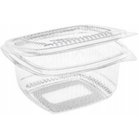 Poj. na sałatkę PET kwadrat.  500ml  op.100 szt. (6) HL-500 zamykany