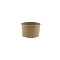 Poj. na lody papier. 245ml  op.25 szt. (24) Kraft brązowy 44412