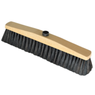 Miotła drewniana York z naturalnym włosiem, 40cm - zapas