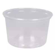 Poj. na sałatkę PET okrągły  300ml  op.50 szt. (10)  fi 101mm TUS101**