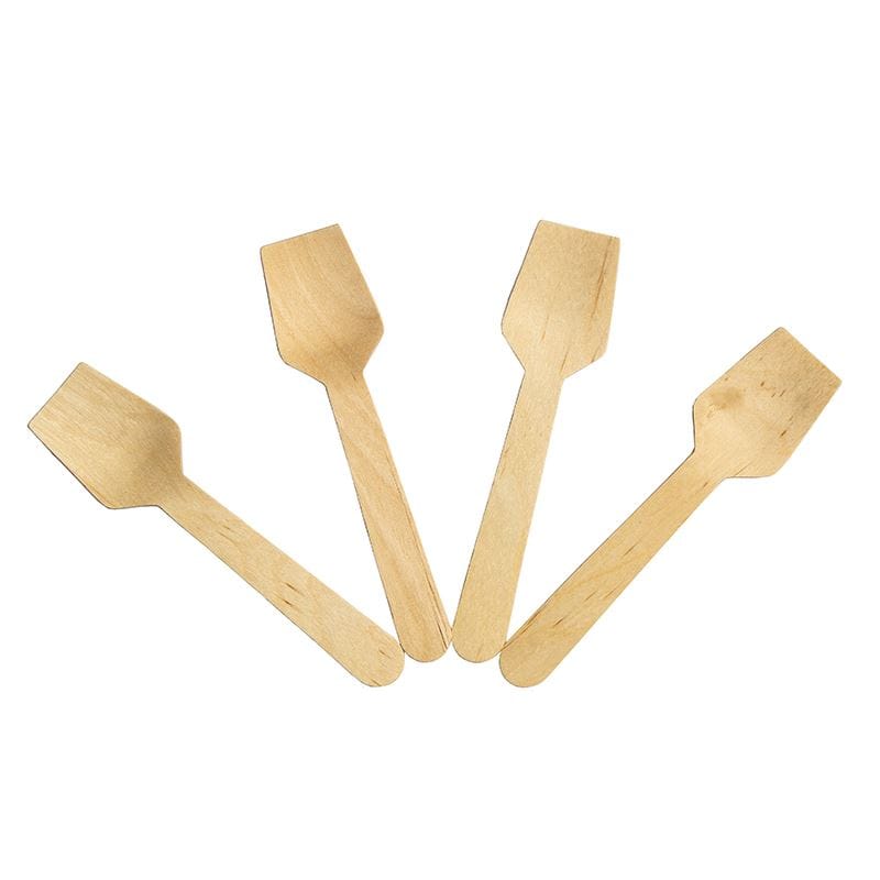 Łopatka do lodów  op.100 szt. (100) drewniana 95mm