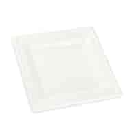 Talerz pulpa kwadrat średni; op.10 szt; 20x20x1,2 (10)  Imagine  **