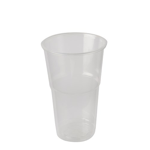 Kubek PET  300ml  op.50 szt. (25)  śr.78mm/12cm.wys.  45250 (z uskokiem)