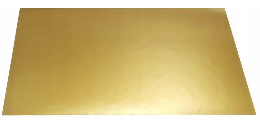 Podkład prostok. 20x30cm  op.100 szt.  gładki  1000g - złoty