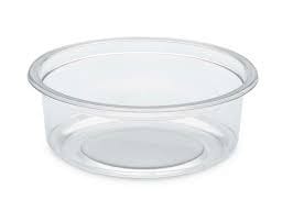 Poj. na sałatkę PET okrągły  250ml  op.50 szt. (10)  8113PETC