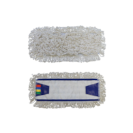 Mop płaski zapas  40cm; Economy SKP140, bawełniany z zakładkami (stelaż: HFF101, ST022, HFF103)