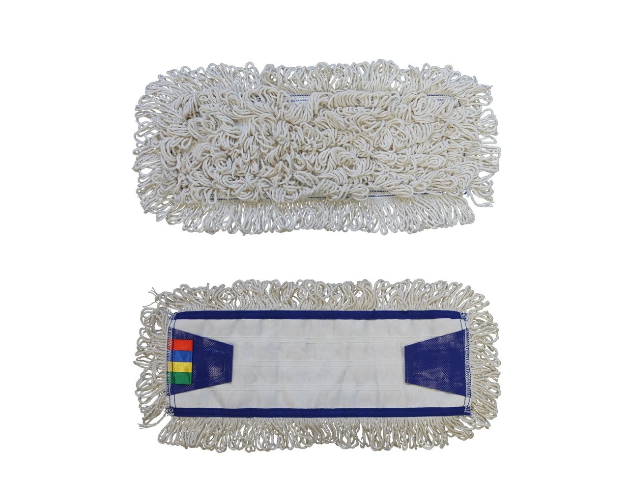 Mop płaski zapas  40cm; Economy SKP140, bawełniany z zakładkami (stelaż: HFF101, ST022, HFF103)