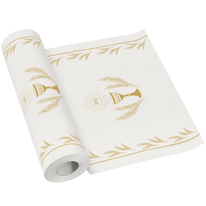 Bieżnik  Arlaid 0,4x24m - Komunia święta, My First Communion złoty  (4)