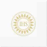 Serwetki - Komunia święta  33x33cm  op.20 szt.  Blessed Time złote   SDL101309