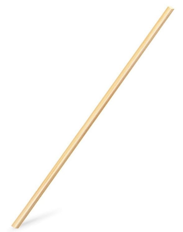 Patyczki do waty cukrowej  38cm  op.100 szt. bambusowe gładkie