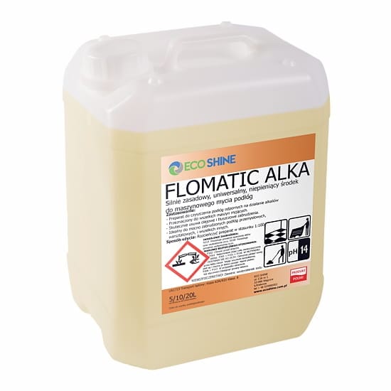 Płyn do mycia maszynowego  Flomatic Alca 10L (maszynowe mycie powierzchni silnie zabrudzonych i zaolejonych)