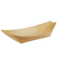 Miseczka Fingerfood drewniany, łódka  16,5x8,5  op.50 szt. (10) 84416
