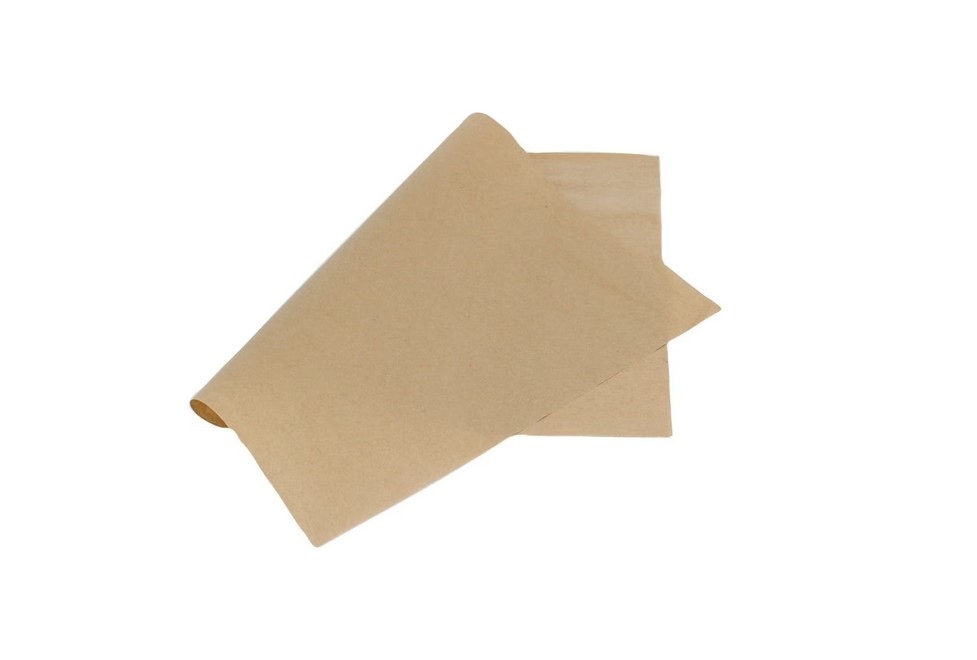 Papier pakowy powl. 30x40cm  op.1000szt.  35g+8PE  (+ - 5%)  brązowy  op.4,92kg