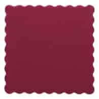 Serwetki 15x15cm ząb. tł.  op.120 szt. (80) bordowe 11-09