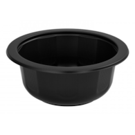 Poj. do zgrzewu na zupę czarny  500ml PP  op.50 szt. (9)   B    bez uchwytu  3499 zuppo