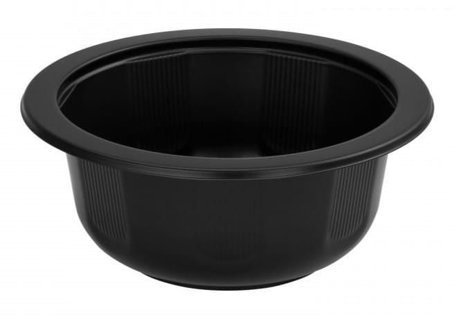 Poj. do zgrzewu na zupę czarny  500ml PP  op.50 szt. (9)   B    bez uchwytu  3499 zuppo
