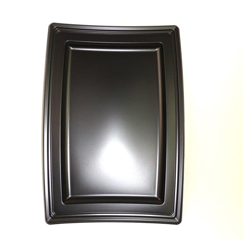 Taca catering. prost. czarna mała  25,3x36cm  op.5 szt. (10) PS PLC350N