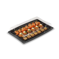 Przykrywka do tacy cat. prost. średniej-  transp. wys. 7cm  op.5 szt. (5) CVPLC450