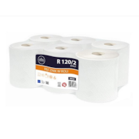 Ręcznik Maxi 19 Biały; celuloza 2-w. 120m a'6  ELLIS