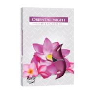 Świeczki-podgrzewacze zapachowe  op.6 szt. p15-272  orientalna noc; Aura