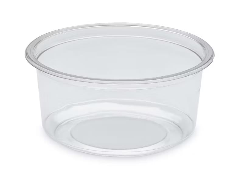 Poj. na sałatkę PET okrągły  350ml  op.50 szt. (10)  8115PETC