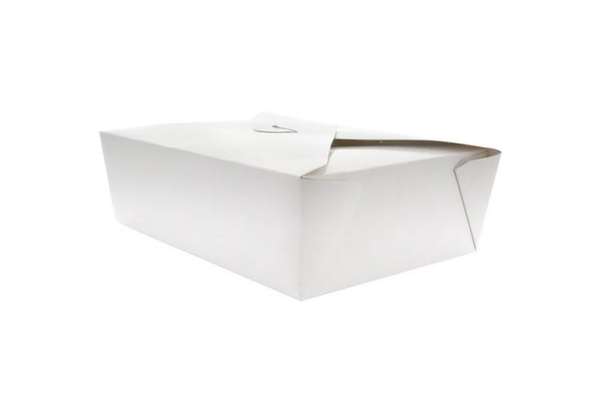 Pudełko Box Mega 21,5x16x9cm 2300ml białe op.10 szt. **