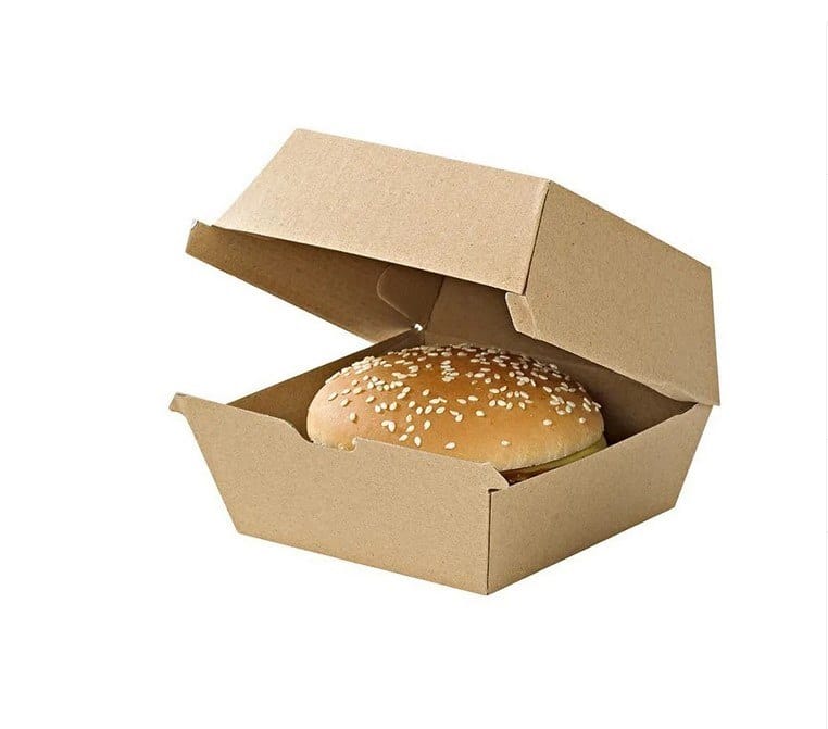 Pudełko hamburger 15x15x9cm  DUŻY   100szt.   P102