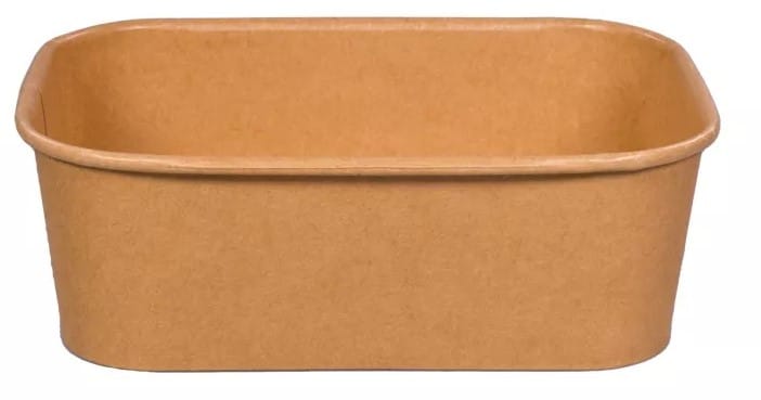 Poj. na sałatkę papier. brąz. prost.  500ml  op.50 szt. (6)     POTCART502C **