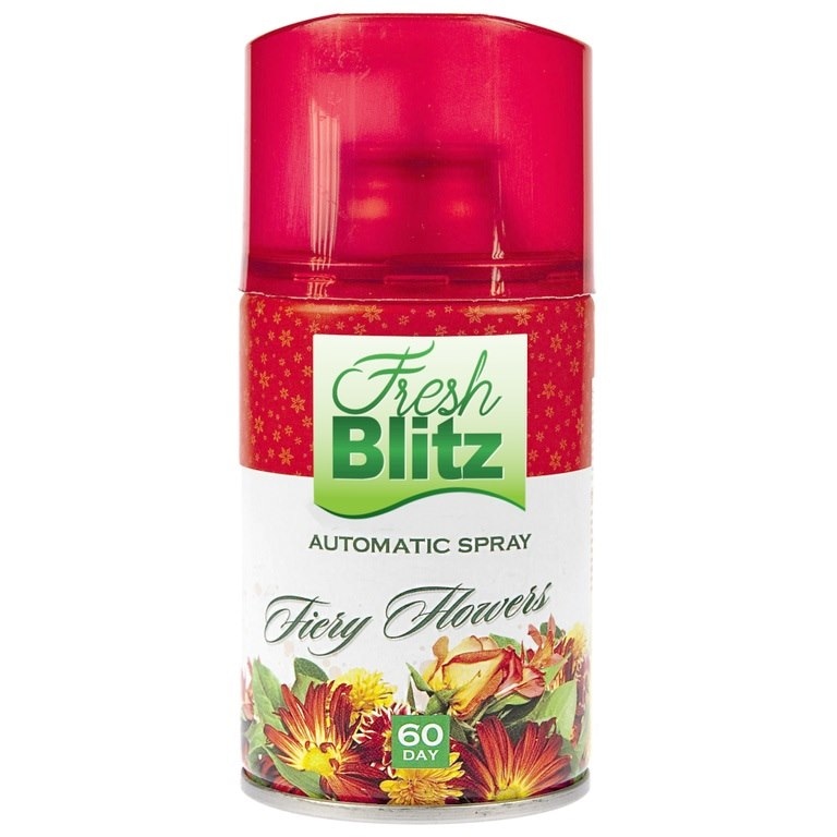 Odświeżacz pow.autom.  Kala Fresh Blitz 3w1 260ml   Fiery Flowers - zapas