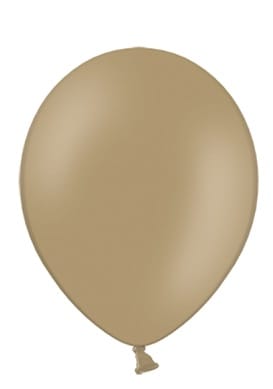Balon 30cm  op.100 szt. pastel almond - migdałowy