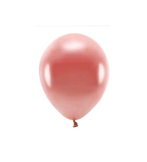 Balon 30cm  op.10 szt.  Eco; różowe złoto