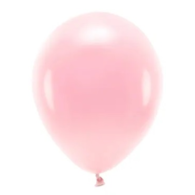 Balon 26cm  op.100 szt. Eco; pastelowe, rumiany różowy