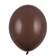 Balon 27cm  op.100 szt. Strong; pastel cocoa brown - brązowy